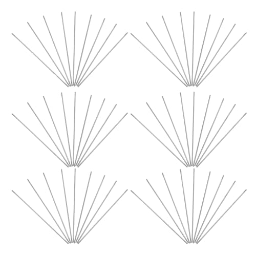 Varillas de bolígrafos para cuentas de acero inoxidable, extensores de barra de 117 mm DIY