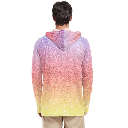 GAIGEO Cooling Sun Protective Clothing for Men, Long Sleeves Light Long Sleeve Shirt Men, Summer Jacket Men, Barn Red S3