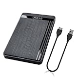 Compatibilité universelle : ce boîtier de disque dur externe est compatible avec les disques durs SATA SSD/HDD de 2,5