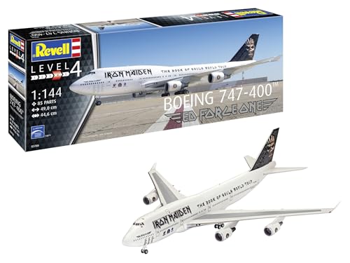 Revell Boeing 747-400 Iron Maiden activité créative et déco bureau