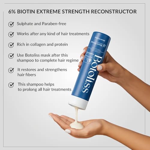 Beauty Garage Botoliss Biotin Shampoo 300ml - Image 4