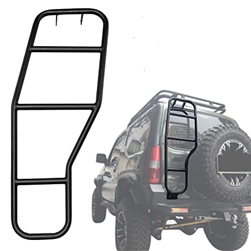 スズキ ジムニー リアラダー JB23 JB33 JB43 テールラダー クロカン ハシゴ カスタム 外装パーツ アクセサリー ブラック 1998-2017年