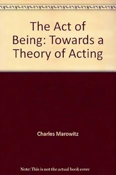 Paperback The Act of Being: Towards a Theory of Acting Book