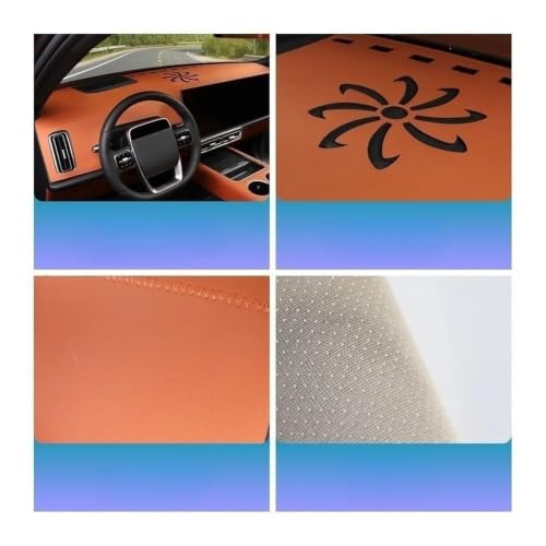 Alfombrilla para coche Lixiang L8 L9 2023 que soluciona reflejos y grietas en salpicadero 5