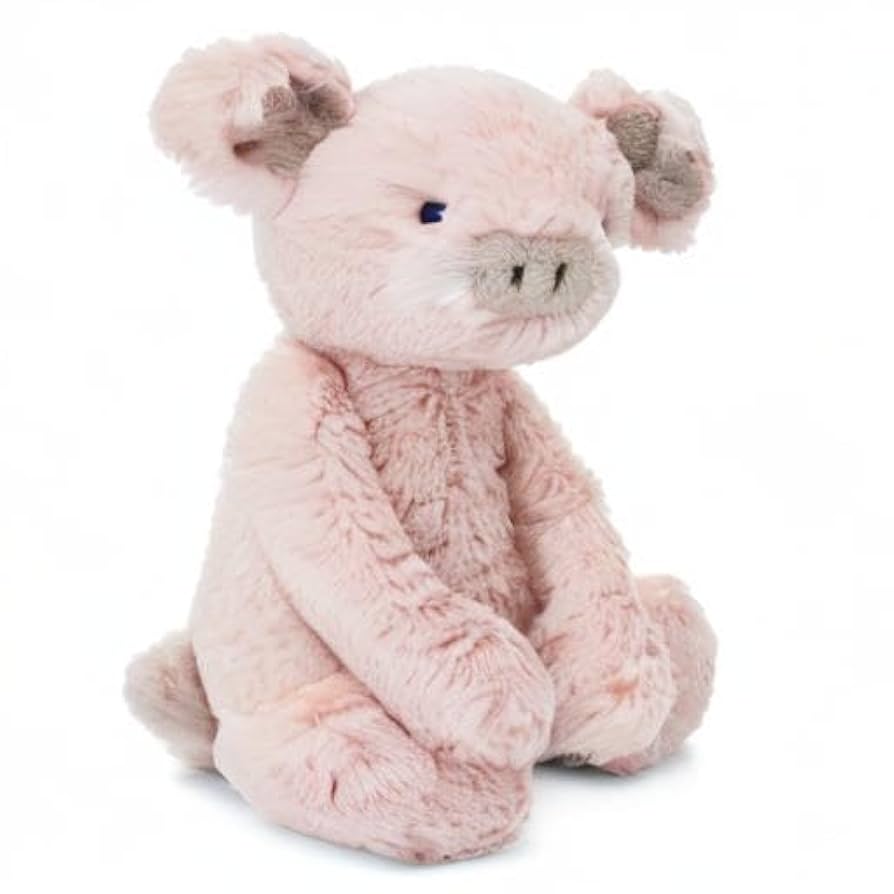 Amazon.co.jp: Jellycat(ジェリーキャット) バシュフル ブタ M