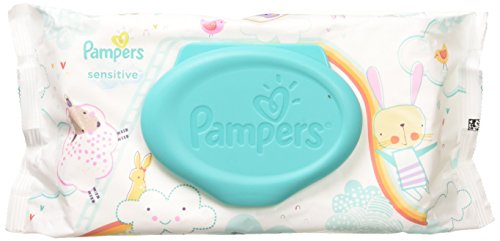 Pampers Sensitive Wipes Travel Pack 56 Count (Pack of 3) - image 1
