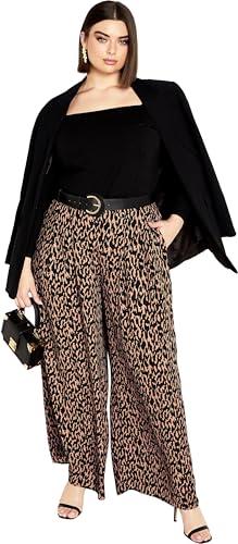 City Chic Women's Plus Size Pant- Illusion