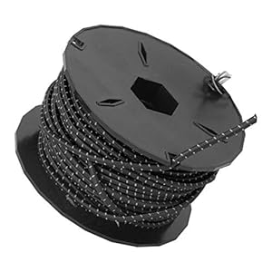 Paracord réfléchissant, cordes de tente de 3 mm, corde de camping, 49,21 pieds, corde élastique réfléchissante résistante à l’usure, corde de parachute pour le camping, la randonnée, la randonnée