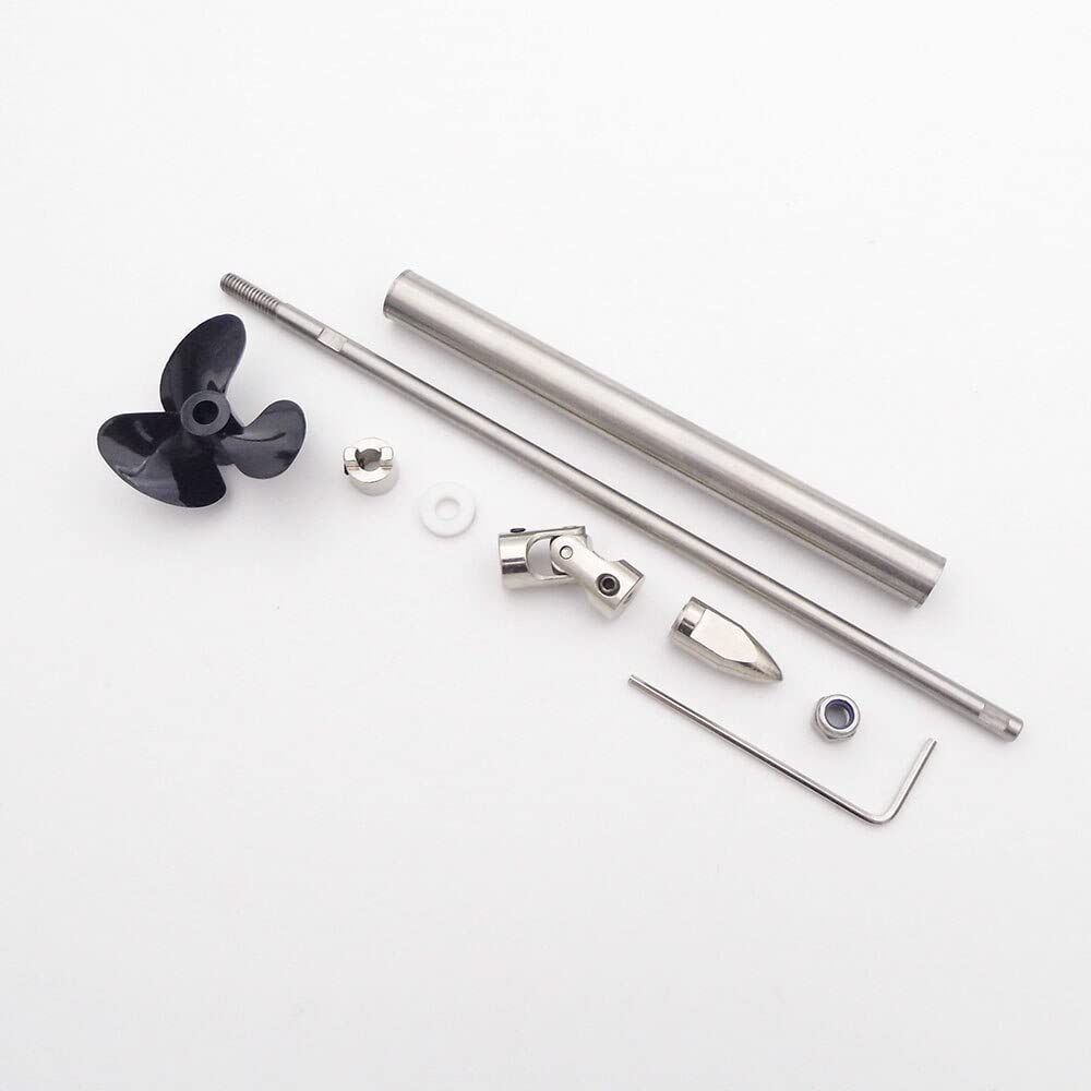 Entretoise d'arbre de bateau RC 6.35mm 1/4 , Angle d'arbre Flexible, réglage manuel, Stinger pour FSR-027 Nitro RC bateau de course vitesse V 26 Entretoise d'arbre de bateau RC 6.35mm 1/4 , Angle d'arbre Flexible, réglage manuel, Stinger pour FSR-027 Nitro RC bateau de course vitesse V 26