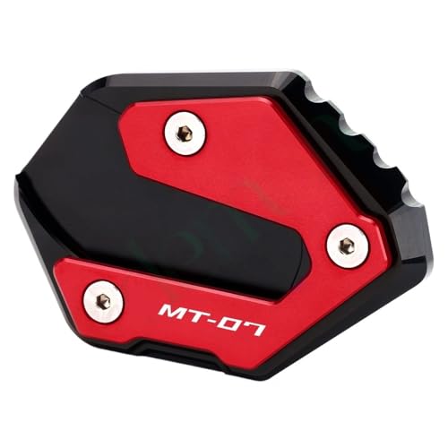 Extension béquille MT 07 09 : plaque de protection pour vos roadtrips et pauses moto