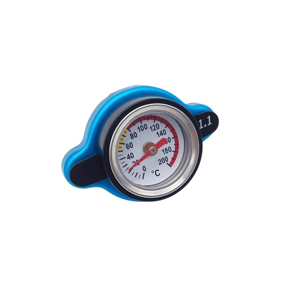 Tapa del radiador Compatible con la pantalla del indicador de temperatura del agua YZF 1,1 Bar cubierta del tanque termostático de la motocicleta del coche