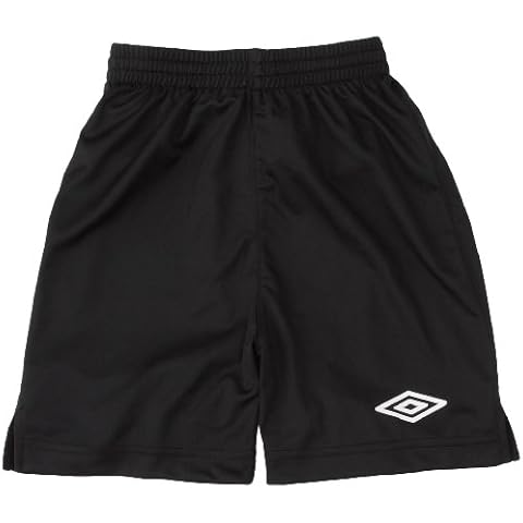 Umbro Classic Pantalones Cortos Deportivos para Niño Negro/Blanco Talla 8 Cover
