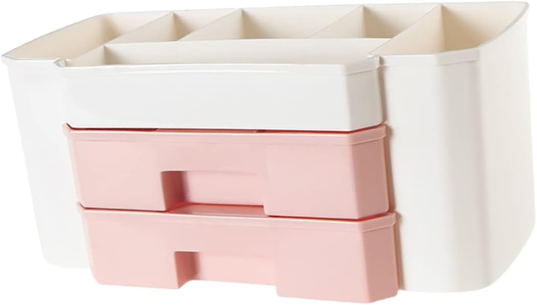 DOITOOL 1pc Jewelry Box Style Storage Case for Cosmetics Jewelry Accessories Stylish Organizer for Home Living Room Bedroom Desks Neat Convenient Storage