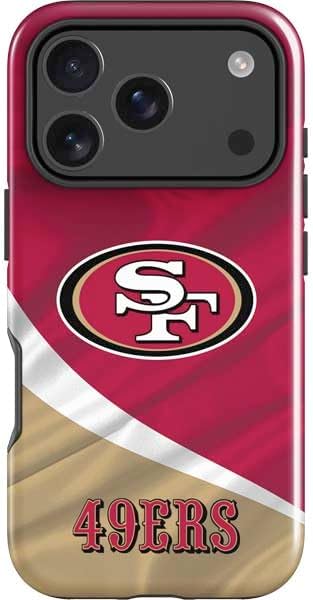 Skinit Impact Phone Case Compatible with iPhone 17 Pro Max - Officially Licensed NFL San Francisco 49ers Design