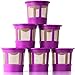 GoodCups 6 Reusable K Cups for Keurig K-Classic, K-Elite, K-Select, K-Cafe, K-Compact, K200, K300, K400, K500, Refillable Kcups Coffee Filters for 2.0 and 1.0 Brewers