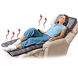 Full-Body Shiatsu Massage Mat with Heat and Handheld Controller