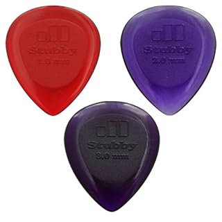 Dunlop courte 12 médiators/plectres 4 de chaque taille dans une boîte de rangement pratique - Les Beatles, Paul McCartney, John Lennon, RIngo Starr, George Harrison