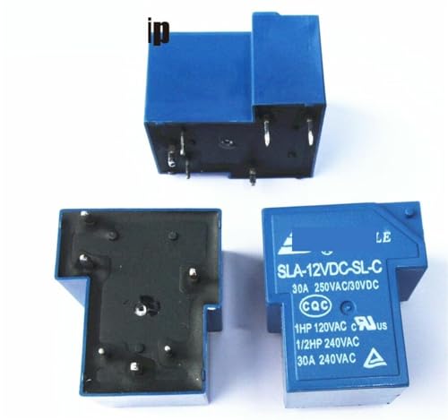 Relais de puissance SLA-24VDC-SL-C 24V 30A T90 6 broches commutateur