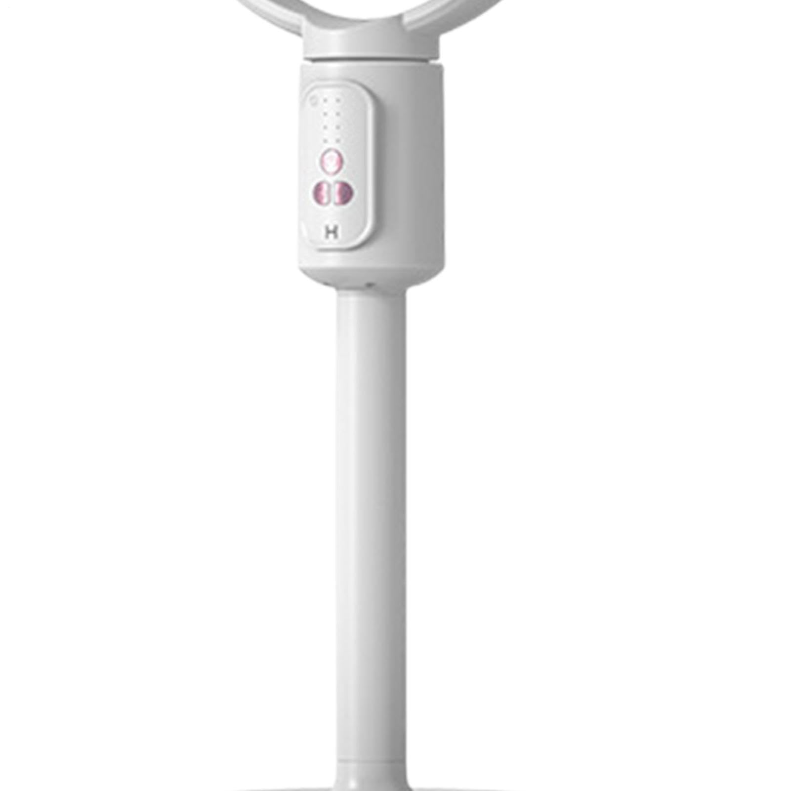 Genérico Ventilador Vertical 5 Velocidades De Con Temporizador | Torre ventilador oscilante recargable USB-C altura ajustable para playa, hogar, oficina, cocina, dormitorio, salón