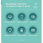 Dog Cat Home Hair Waterproof Clipper Portable Electric USB Rechargeable Pet Grooming Tools Low Noise Shaver Cordless Trimmer for Small and Large Pets - Image 3