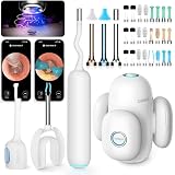 BEBIRD Home 30S Ear Care System - Ear Canal Cleaner with Flexible Scope FHD Camera, UVC LED Light, Visual Ear-Drops Dropper, Wax Removal Tweezers Tool to Clean Ear, 3 Set Cleaning Kits for Adult/Kids