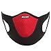 Produktbild Wiederverwendbare Riding Mask, Staubschutzmaske Winddichtes Atemschutzgerät für nebligen Dunst, Maske Hygienemaske Atemschutzmaske zur Prophylaxe (Rot)