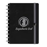 Caderno De Disco ISCOOL Inteligente G Prata Engenharia Civil