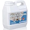 64 OZ Mulch and Rock Glue for Landscaping, Clear & Effective Pea Gravel Glue for Pebbles, Stones and More Mulchs, Lasts up to 2 Years (64 OZ)