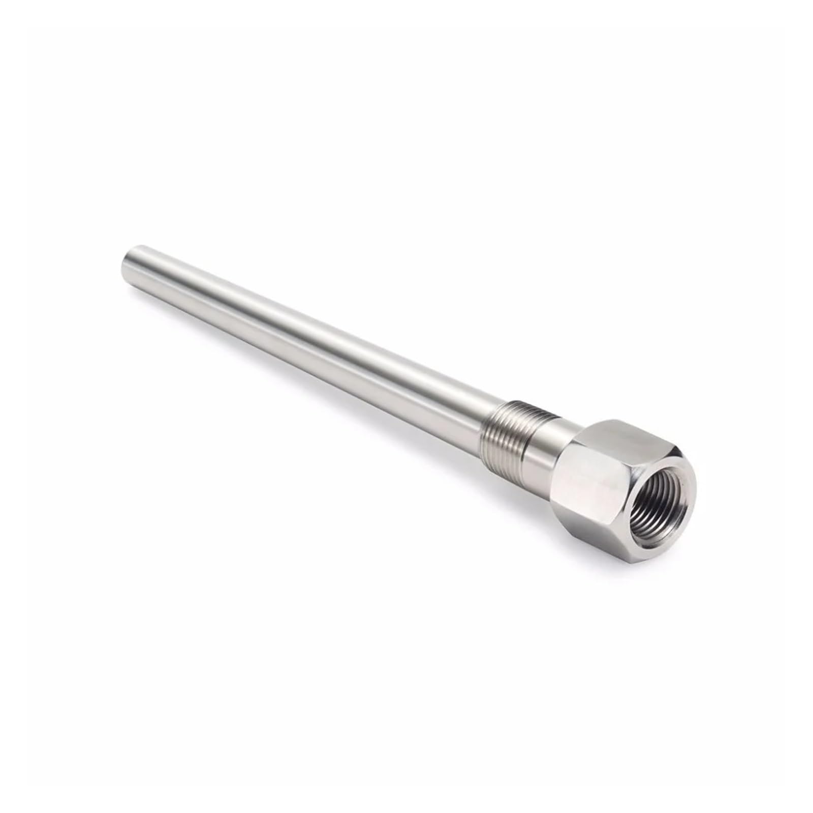 1 pozzetto termometrico for indicatore di temperatura involucro termometro bimetallico 304ss(150mm)