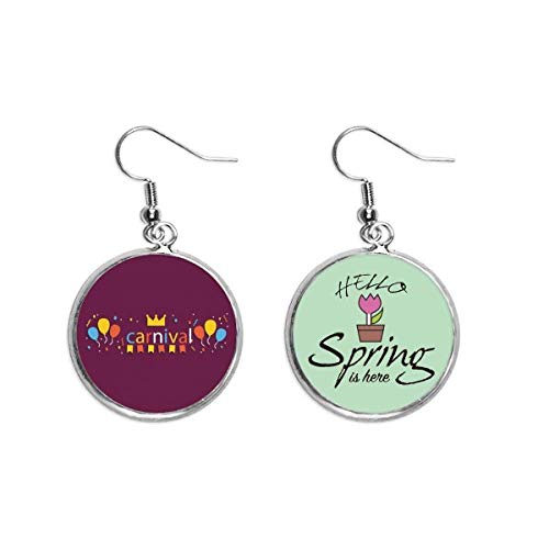 Pendientes de Carnaval de Venecia: joyas de primavera para fiestas