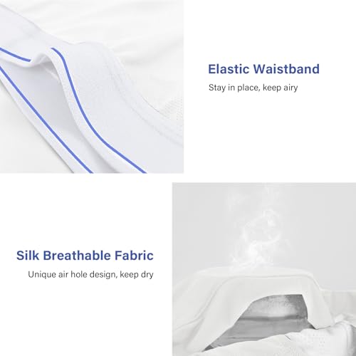 HOOFESAN Men's Briefs Underwear Silky Bikinis Thongs No Fly Pouch Moisture-Wicking Underpants for Men Multi pack3