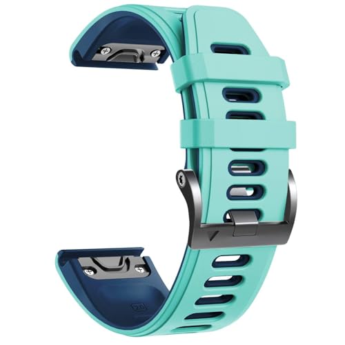 NXNONEPD Para Fenix 7x Watchbands Silicone Sport Watch Store para Fenix 5x/5x Plus/Fenix 6x/Fenix 6x Pro/Fenix 3/Fenix 3 HR/Descent Mk1/D2 Delta PX/D2 Charlie Smart Watch Band