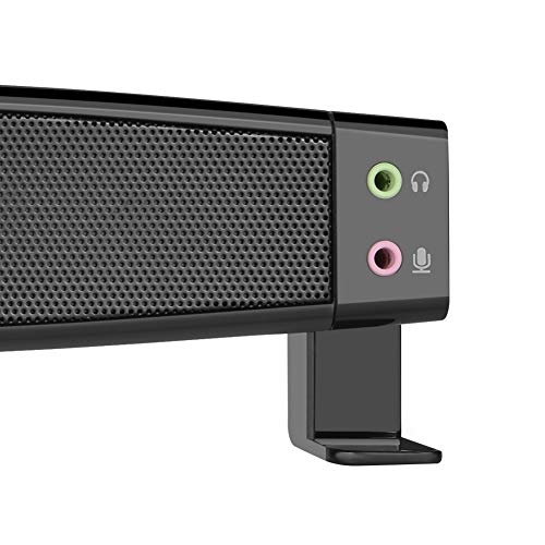 Rockyin Altoparlante Portatile Bass Computer Stereo USB Outdoor Sports