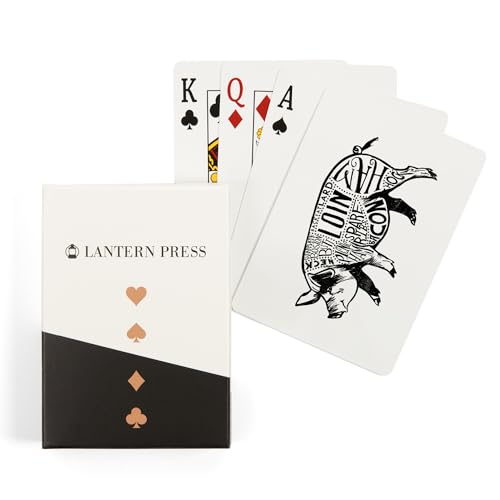 Baraja de poker Pork Butchers Block 52 cartas para adultos