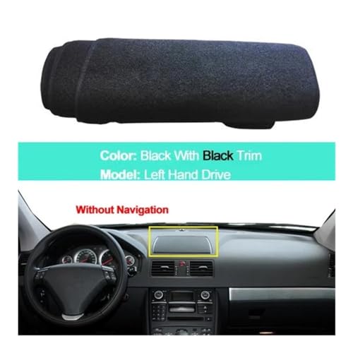 Funda de salpicadero de coche Volvo XC90 cojín protector antideslumbrante 2