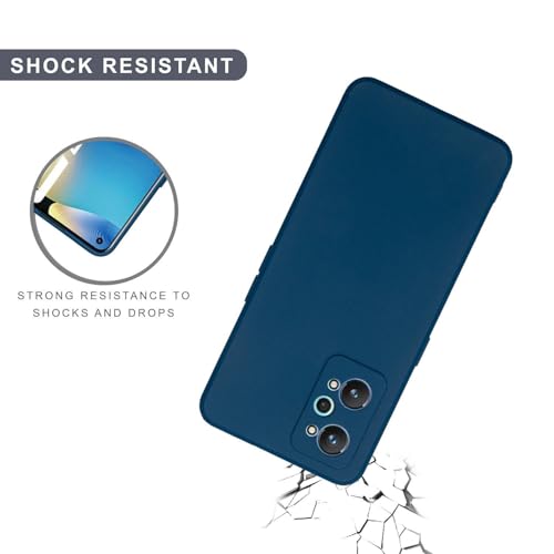 Image of SPRIG Compatible with Realme GT 2 Premium FlexTone (TPU) Back Cover Drop Tested Shock Proof Mobile Case for Men, Women, Boys and Girls with Camera Protection (Blue)