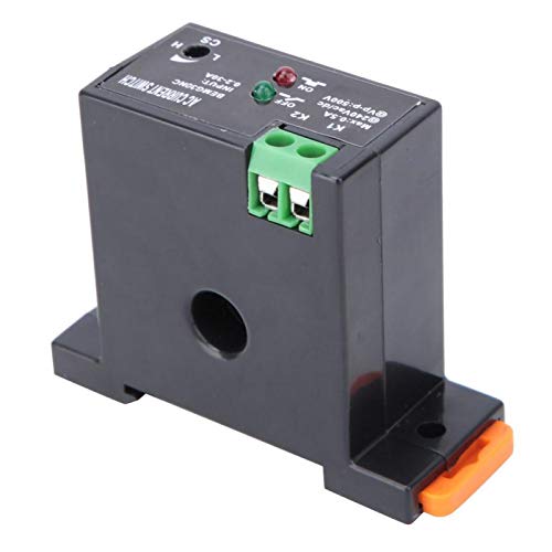 Uadme Strommessschalter AC, 0,2-30A Wechselstromwandler Einstellbarer Stromschalter, Normalerweise Geschlosse Stromsensor, für Industrielle Automatisierungsgeräte, Summer, Relais, Mikrocontroller