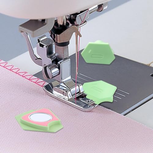 Pacote com 3 guias de costura magnética para máquina de costura, guia de máquina de costura magnétic