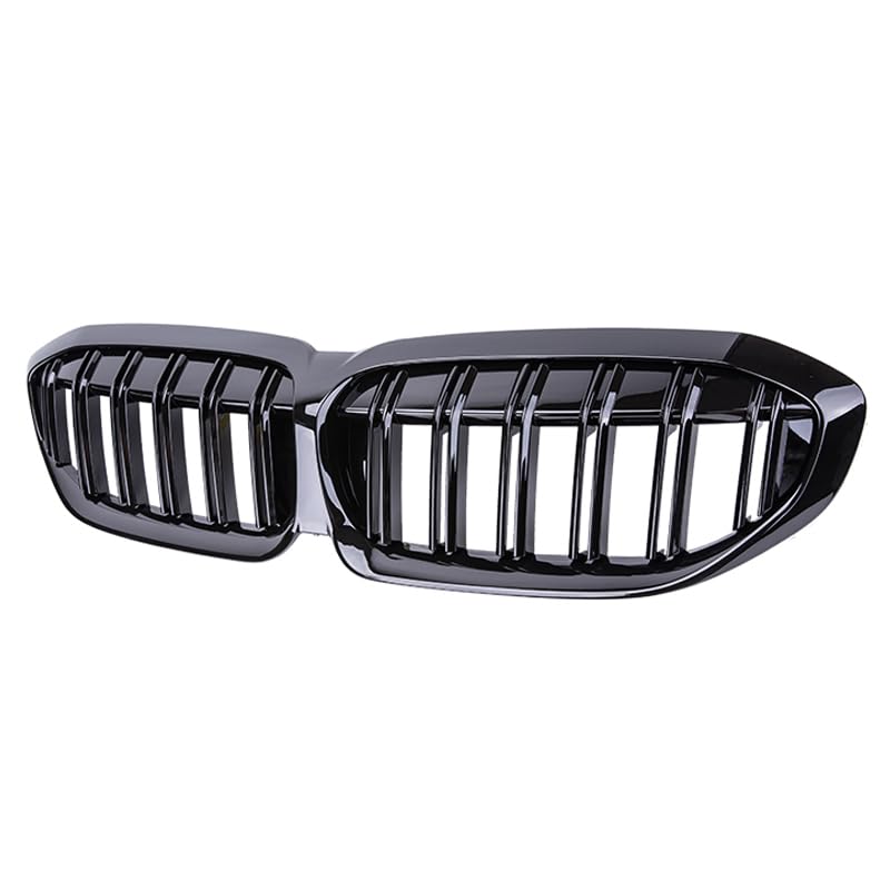 Calandre série 3 double lattes noir brillant grille avant G20 G21 19-22