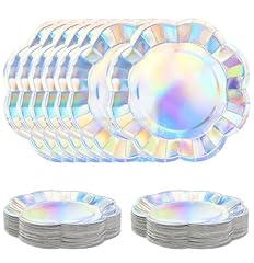 iridesent paper plates