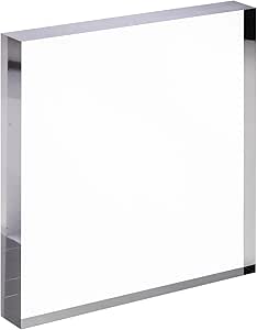 Amazon.com: CiaoHER 1in Thickness 12in Square Acrylic Cube Display ...