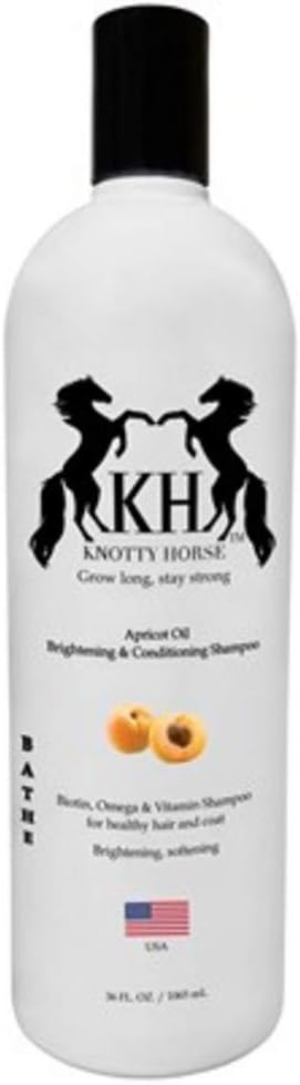 Apricot Oil Brightening & Shampoo | Made with Real Apricot Oil | Antibacterial Formula Good for Treating Skin Conditions | 36 oz. Bottle