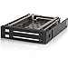 StarTech.com 2 Drive 2.5in Trayless Hot Swap SATA Mobile Rack Backplane - Dual Drive SATA Mobile Rack Enclosure for 3.5 HDD (HSB220SAT25B),Black