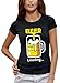 T-Shirt Beer Loading - Damen - größe 4/XL - Schwarz