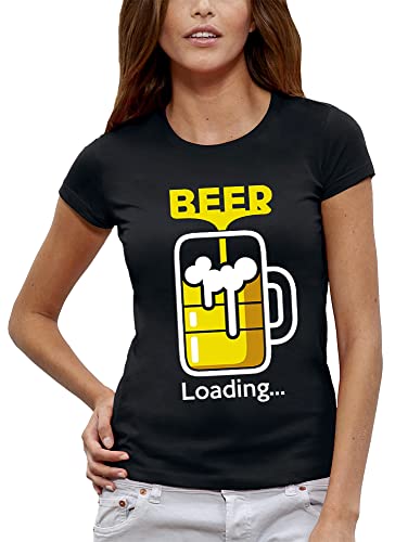 T-shirt chope de bière femme coupe confortable anti-transpiration