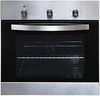60cm Single Electric Fan Oven In Stainless Steel, Built-in/Under - SIA SO113SS