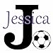 Custom Name Sports Wall Decal - Boys Girls Personalized Name Soccer Sports Wall Sticker - Custom Name Sign - Custom Name Stencil Monogram - Boys Girls Room Wall Decor