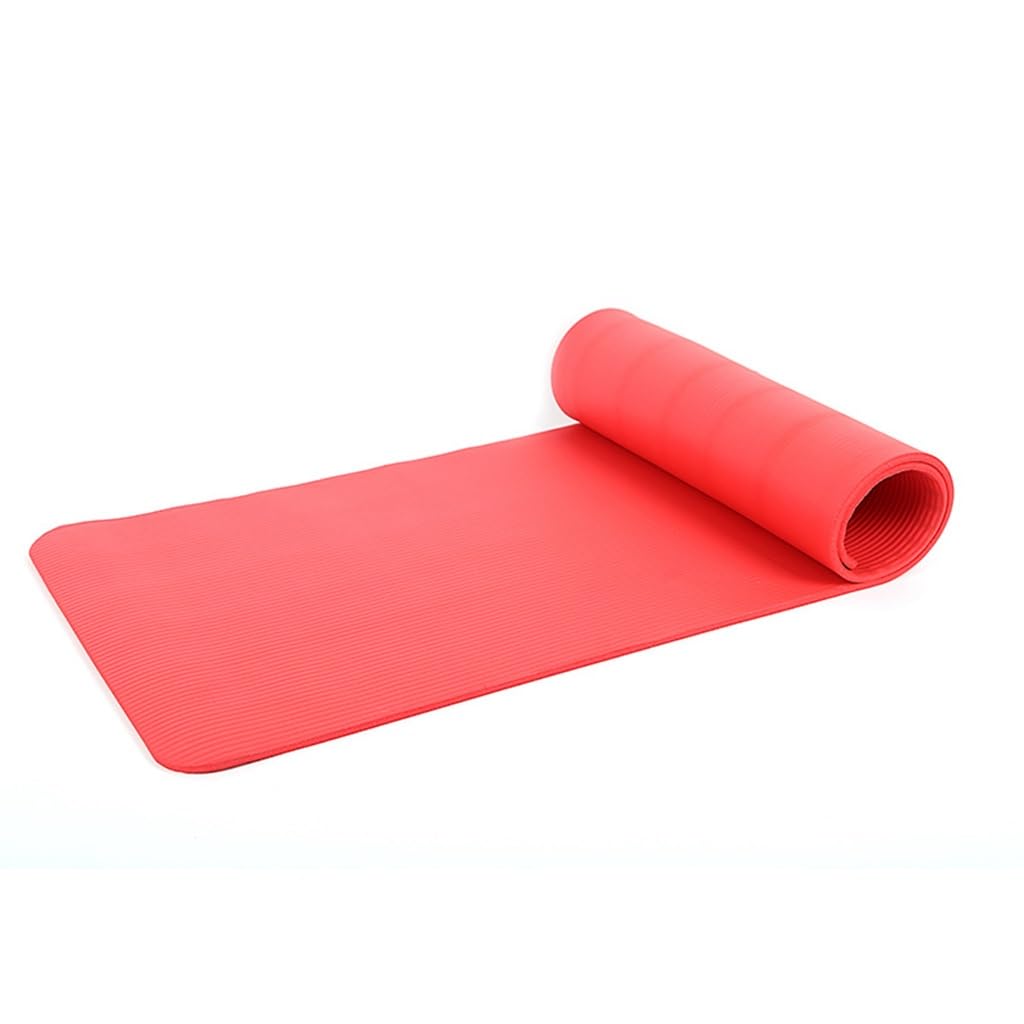 8 Mm Extra Spesso Alta Densità Antistrappo Stuoia di Yoga di Esercitazione 72 * 24inch Tappetino Fitness Assorbente Agli Urti per Casa, Pilates, Yoga (Color : Style2)