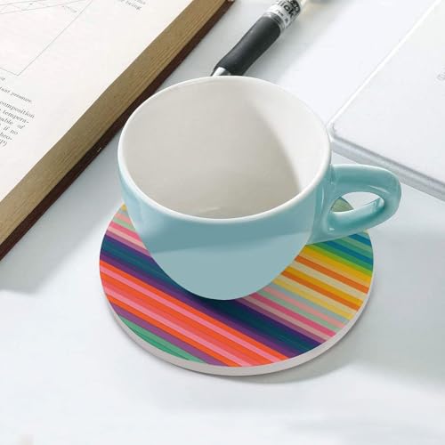 Dessous de verre céramique et liège absorbant contre taches eau et rayures