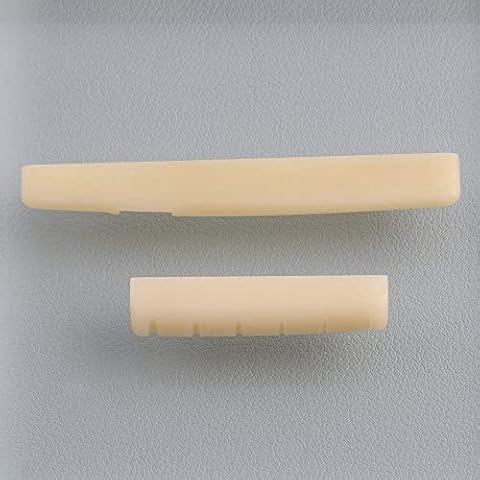 LYWSMSK Acoustic Guitar Bone Nut & Saddle Set for YMH FG Guitar Cover